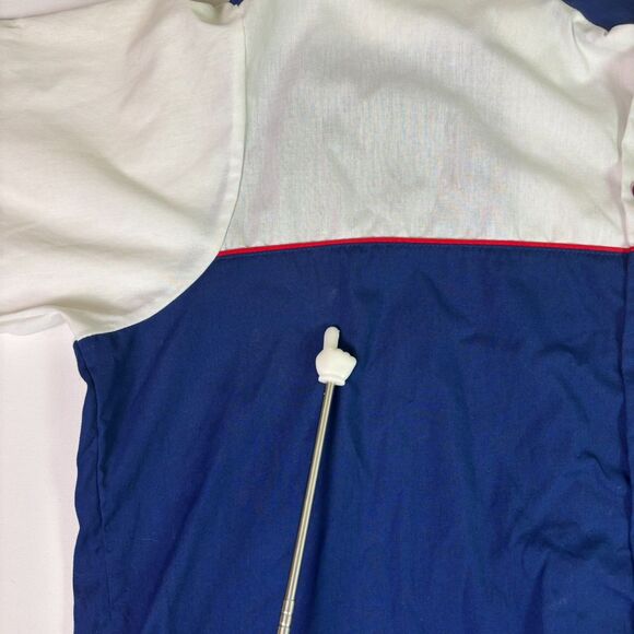 Vintage King Louie Chevrolet Racing Pit Crew Shirt XL Blue White NASCAR Style - Picture 7 of 16